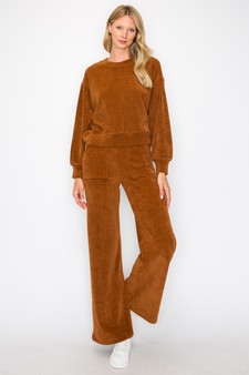 Women's Relaxed Ribbed Corduroy Set style 4