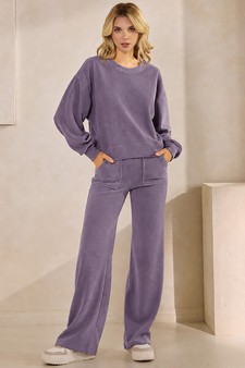 ETA 06/25/26 - Women's Relaxed Ribbed Corduroy Set