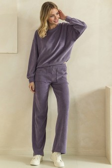 Women's Relaxed Ribbed Corduroy Set