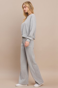 Women's Relaxed Ribbed Corduroy Set style 2