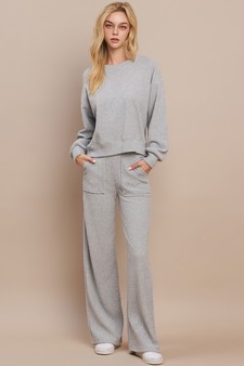 Women's Relaxed Ribbed Corduroy Set style 5