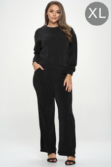 Women's Relaxed Ribbed Corduroy Set (XL only)