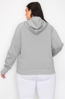 Women's UltraComfy Quarter-Zip Hoodie style 3