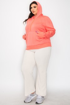 Women's UltraComfy Quarter-Zip Hoodie style 6