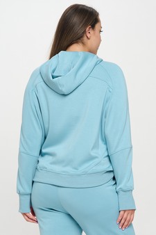 Women's UltraComfy Quarter-Zip Hoodie style 3