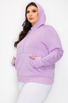 Women's UltraComfy Quarter-Zip Hoodie style 2