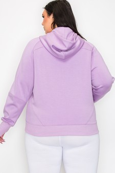 Women's UltraComfy Quarter-Zip Hoodie style 3