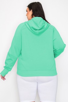 Women's UltraComfy Quarter-Zip Hoodie style 3