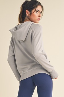 Women's UltraComfy Quarter-Zip Hoodie style 3