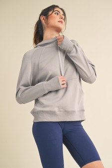 Women's UltraComfy Quarter-Zip Hoodie style 4