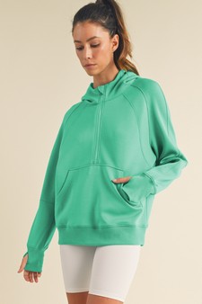 Women's UltraComfy Quarter-Zip Hoodie style 2