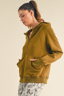 Women's UltraComfy Quarter-Zip Hoodie style 2