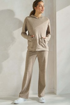 Women's Ultra Soft Hoodie with Thumb Hole & Pants Set style 5