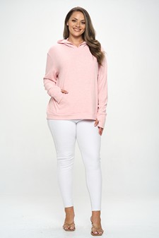 Women's Ultra Soft Hoodie with Thumb Hole style 5