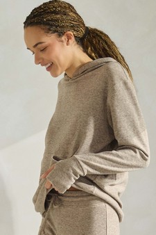 ETA 11/26/24 - Women's Ultra Soft Hoodie with Thumb Hole style 3