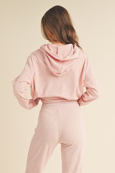 Women's Ultra Soft Hoodie with Thumb Hole style 3