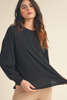 Women's Relax Drop-Sleeves Top style 4