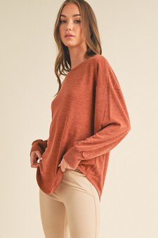 Women's Relax Drop-Sleeves Top style 2