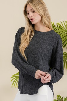 Women's Relax Drop-Sleeves Top style 4