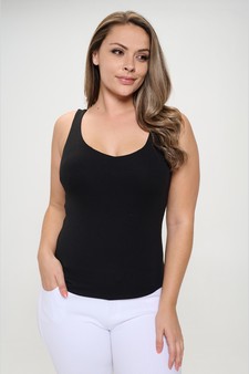 Women’s Precision Fit Tank with Built-in Bra style 4