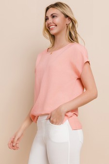 Women’s Airy Bliss: Linen Relaxed Top style 2