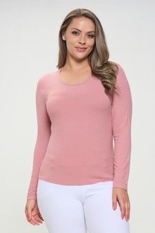 ETA 12/08/23 - Women's Soft & Smooth Ribbed Long-sleeved Top