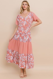 Women's Flowy Sensational Top & Skirt Set style 5