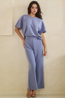 Women's Sofie Soft Modal Oversized Short Sleeve Crew Top style 5