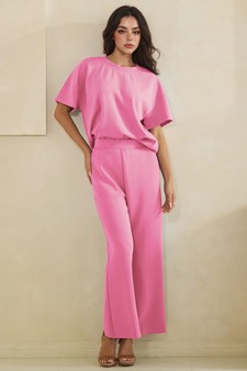 Women's Sofie Soft Modal Oversized Short Sleeve Crew Top style 5