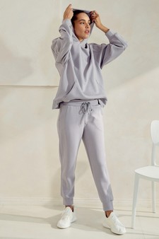 Sporty Chic UltraComft Hoodie and Jogger Set style 2