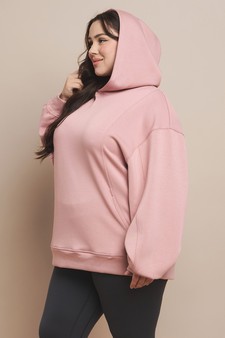 Women's Oversized UltraComfy Hoodie - Plus Size style 2