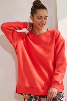 ETA 11/25/24 - Women's Cozy Fleece Oversized Sweatshirt