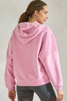 ETA 11/25/24 - Women's Cozy Fleece Front Zip Hoodie style 2