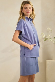 So Chic Sofie Soft Top and Short Set style 3