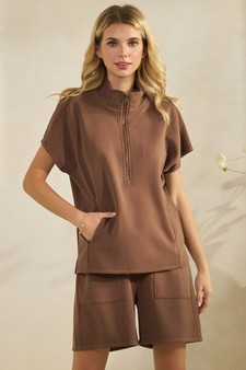 So Chic Sofie Soft Top and Short Set style 4