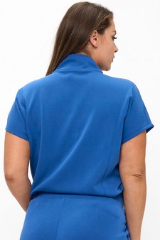 Women's So Chic Sofie Soft Half Zipper Top style 2