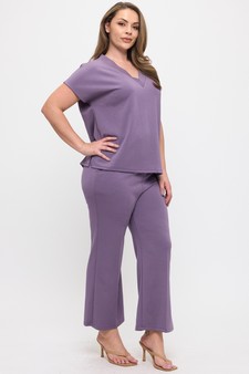 Women's Thin Modal Scuba Set style 3