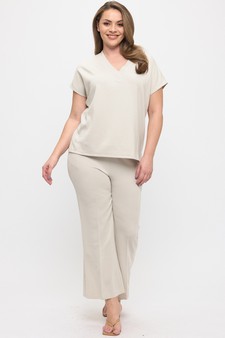 Women's Thin Modal Scuba Set style 5