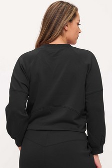 Women’s Solid Crewneck UltraComfy Short Top (XL only) style 2