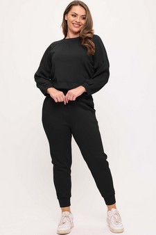 Women’s Solid Crewneck UltraComfy Short Top (XL only) style 3