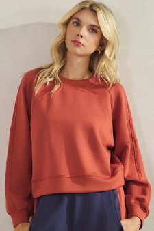 ETA 08/02/25 - Women’s Solid Crewneck UltraComfy Short Top