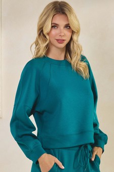 ETA 08/01/25 - Women’s Solid Crewneck UltraComfy Short Top style 3