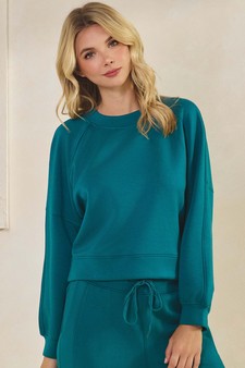 ETA 08/01/25 - Women’s Solid Crewneck UltraComfy Short Top style 4