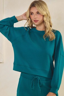 ETA 08/01/25 - Women’s Solid Crewneck UltraComfy Short Top