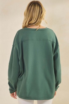 ETA 08/21/25 - Women's Textured Cotton Relaxed Fit Top style 2