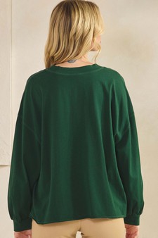 Women's Cotton Relax Fit Top style 2