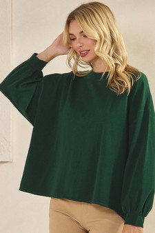 Women's Cotton Relax Fit Top style 4