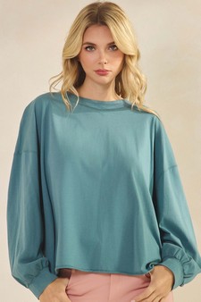 Women's Cotton Relax Fit Top style 4