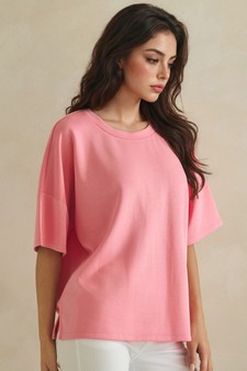 ETA 04/24/26 The Everyday Thin Modal Scuba Short Sleeve Top style 3