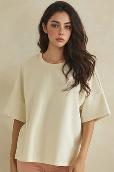 ETA 04/24/26 The Everyday Thin Modal Scuba Short Sleeve Top style 4